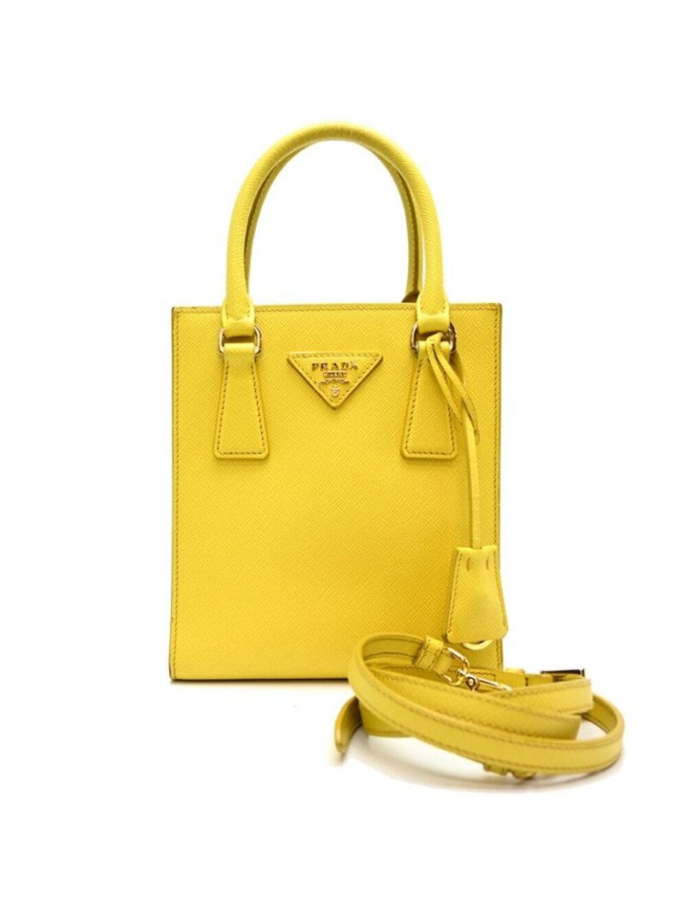 Prada Shoulder Bag Yellow